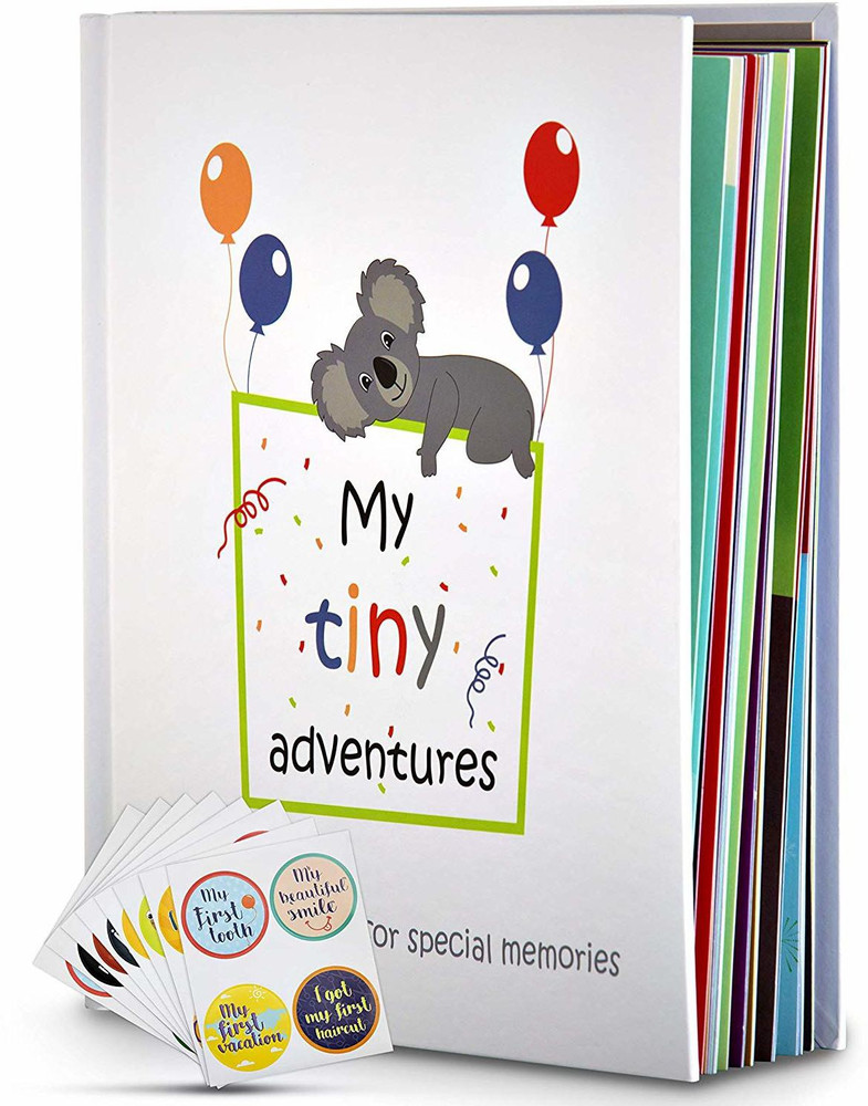 Tiny Gifts Baby Memory Book First 5 Years Photo Album Journal