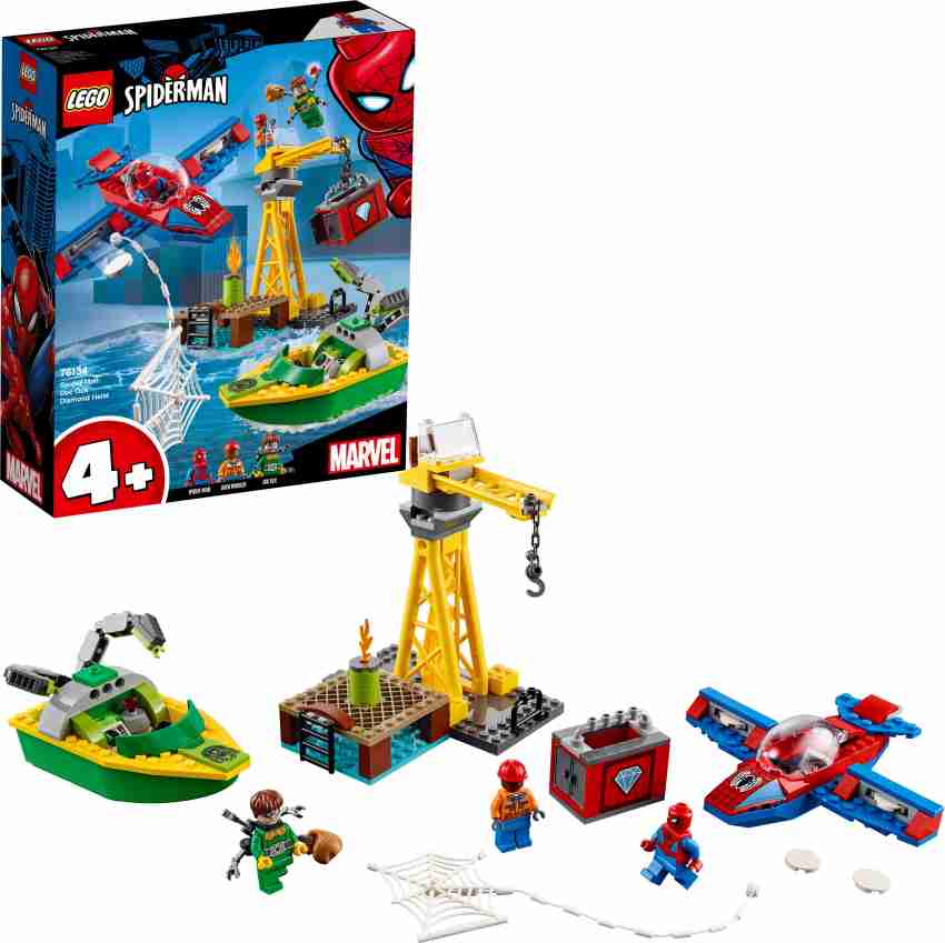 Lego spider hot sale man diamond heist