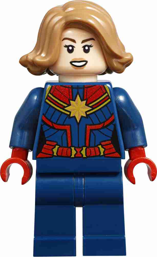 Battle Captain Marvel • Lego Block Character – Ruffles in the Mud