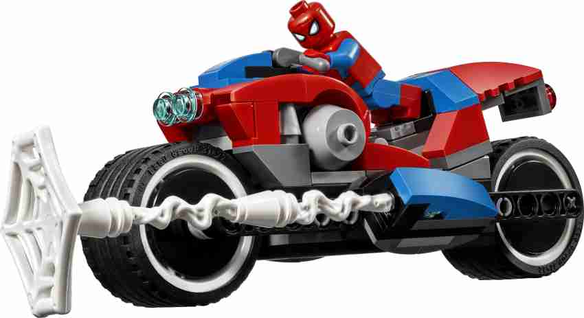 Spider man 2025 lego bike