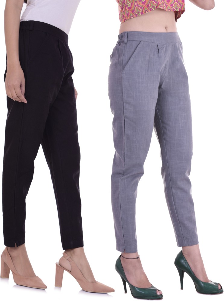 Buy Neelo Kurti Bottom Wear Slim Fit Women/Women Trouser Pants
