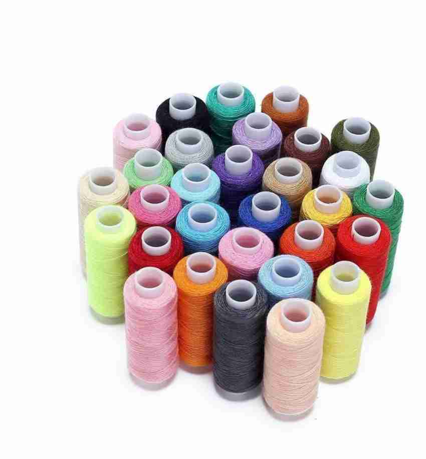 Buy GEEDIAR Sewing Threads for Sewing Machine - 30 Colors Spools Polyester  Sewing Thread Kit for Hand and Sewing Machines Online at desertcartINDIA