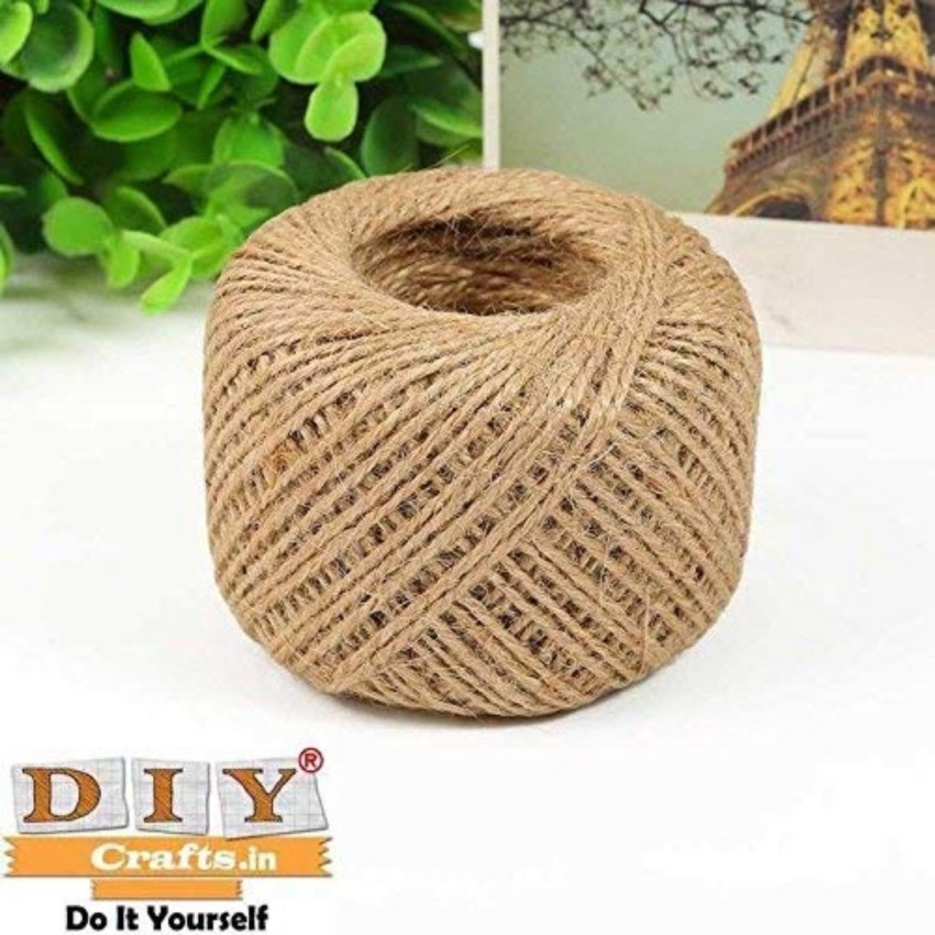 100m/roll Natural Jute Rope Twine String Cord For Scrapbooking Diy