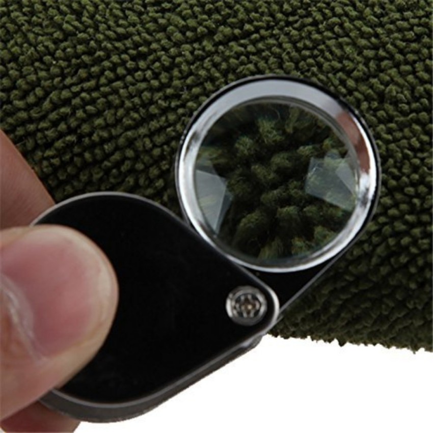 3x Magnifying Glass Jewelers Eye Loupe,10X/20X/30X Pocket Jewelry Loop  Magnifier