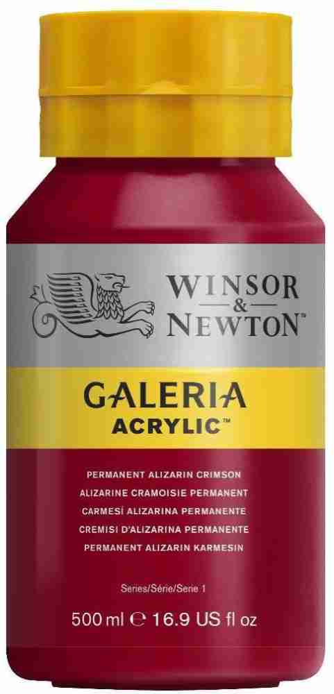 Winsor & Newton Galeria Acrylic Colour - Jar of 500 ML - Permanent  Alizarin Crimson (466) 