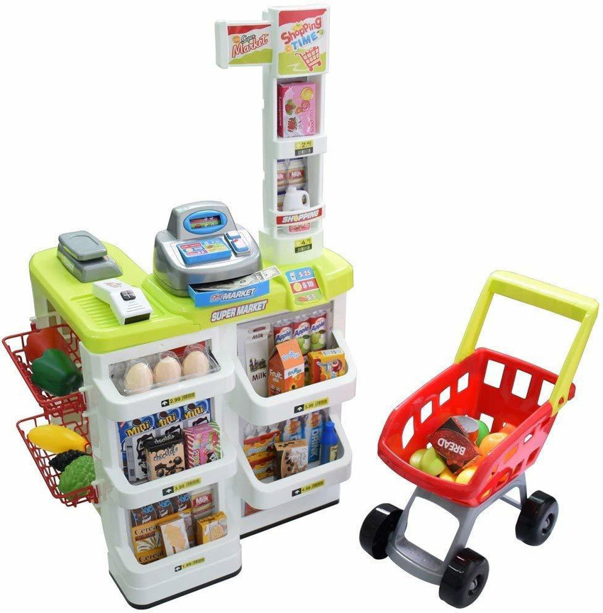 Supermarket till hot sale toy set