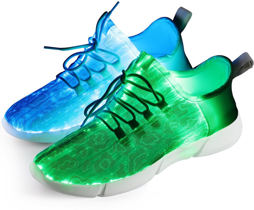 Led fiber shoes store