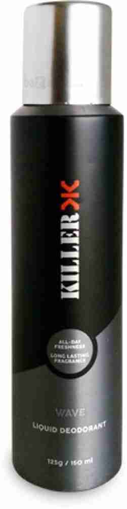 KILLER WAVE All Day Long Lasting Freshness Fragrance 125G 150ml