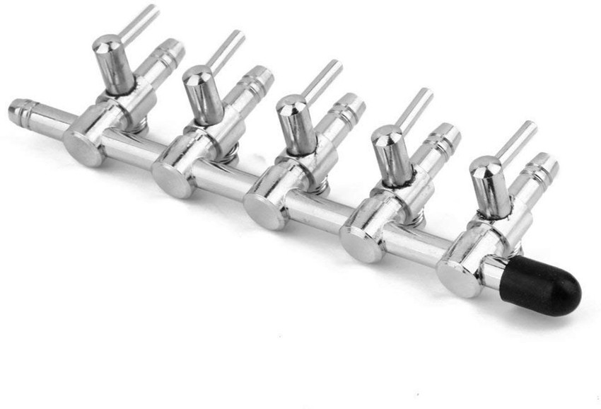 Futurekart Aquarium Tank Air Flow 5 Way Distributor Splitter