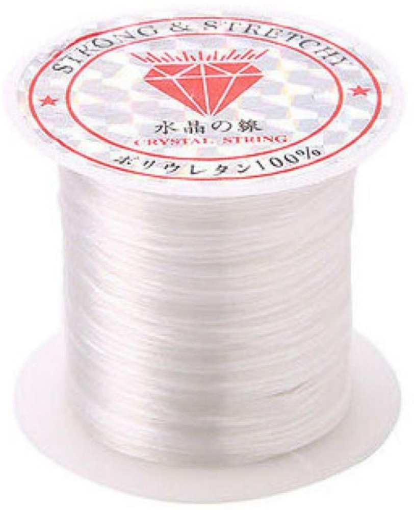 DIY Crafts 76 Yards Nylon Cord String Jewelry Beading Thread (Crystal ) -  76 Yards Nylon Cord String Jewelry Beading Thread (Crystal ) . shop for DIY  Crafts products in India.
