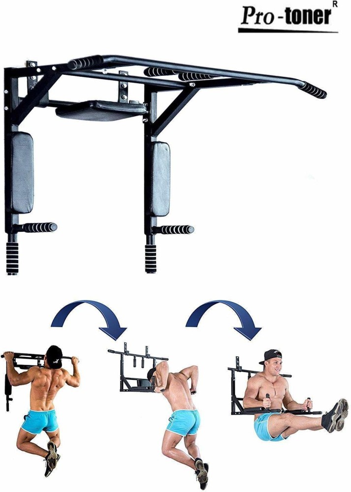 Protoner 3 in 1 Multi Chin Up Bar Dips Bar Push Up Bar Home Gym