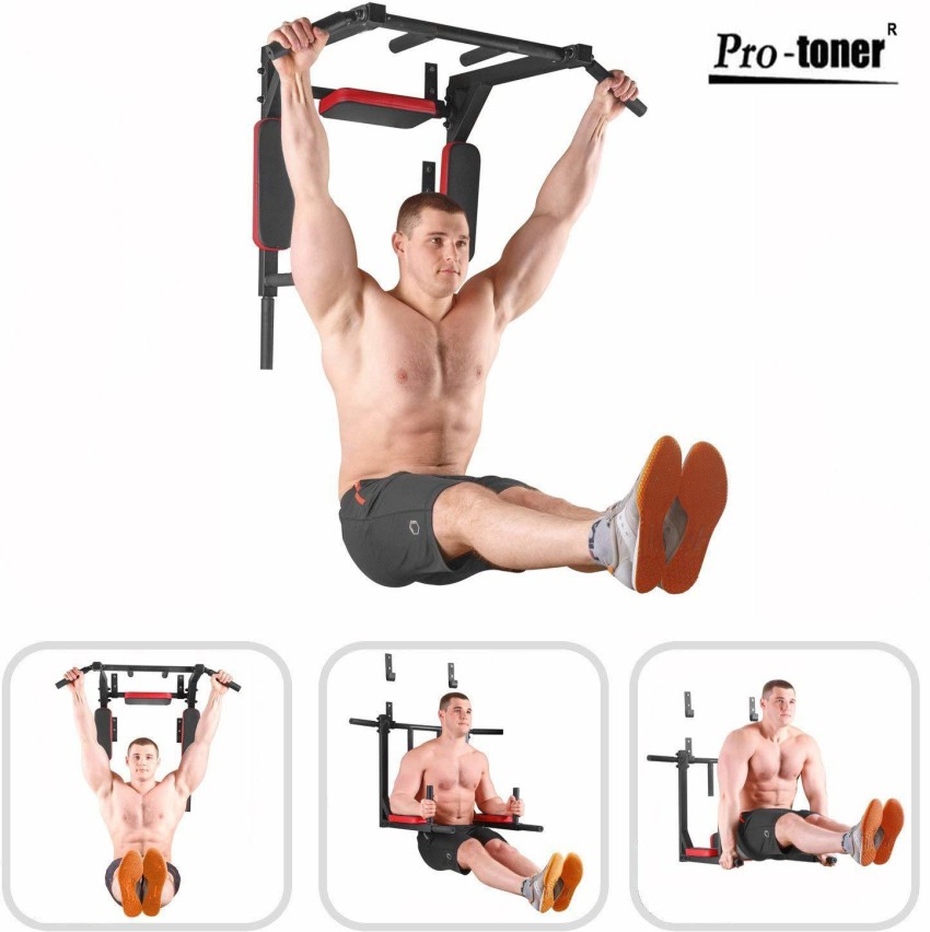 Protoner 3 in 1 Multi Chin Up Bar Dips Bar Push Up Bar Home Gym