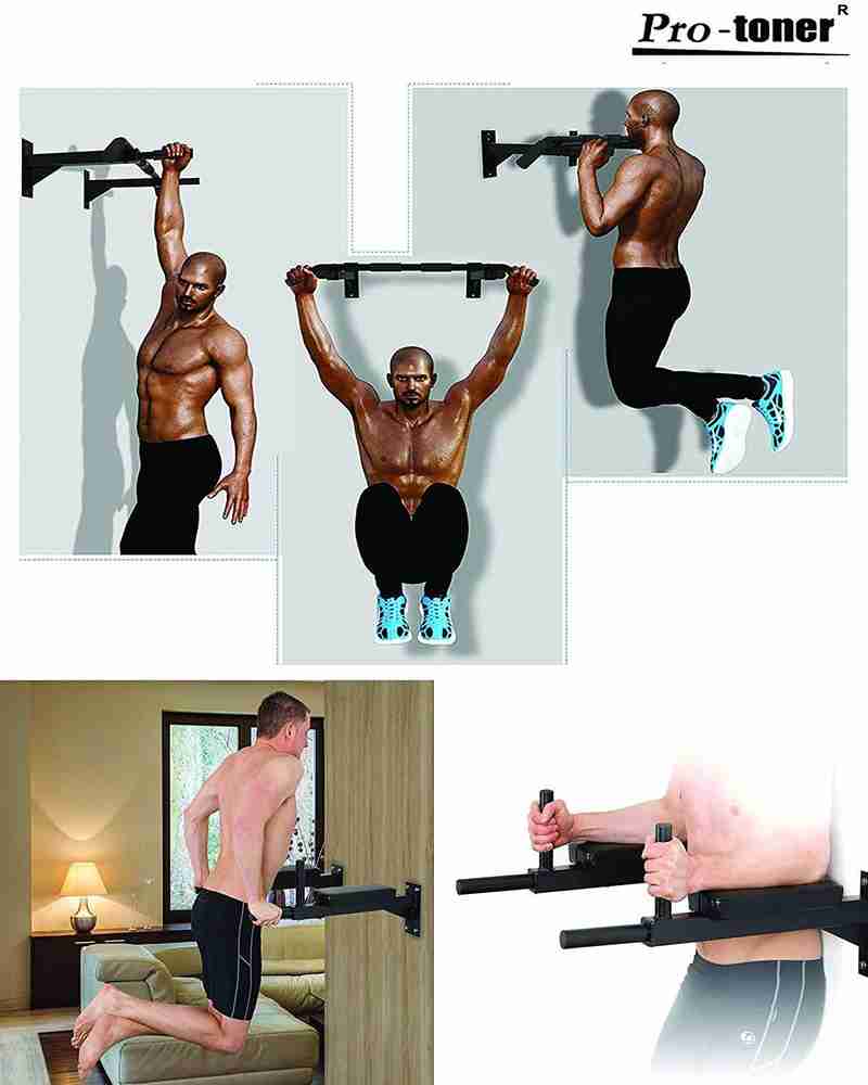 Protoner wall mounting chin up bar online