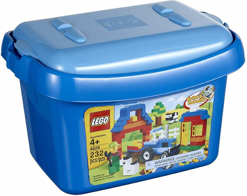 Tub of 2025 lego bricks