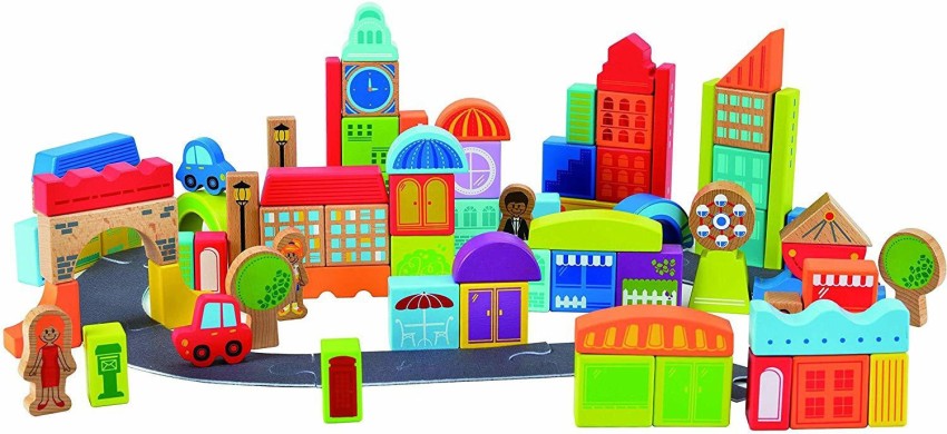 Hape city building store blocks