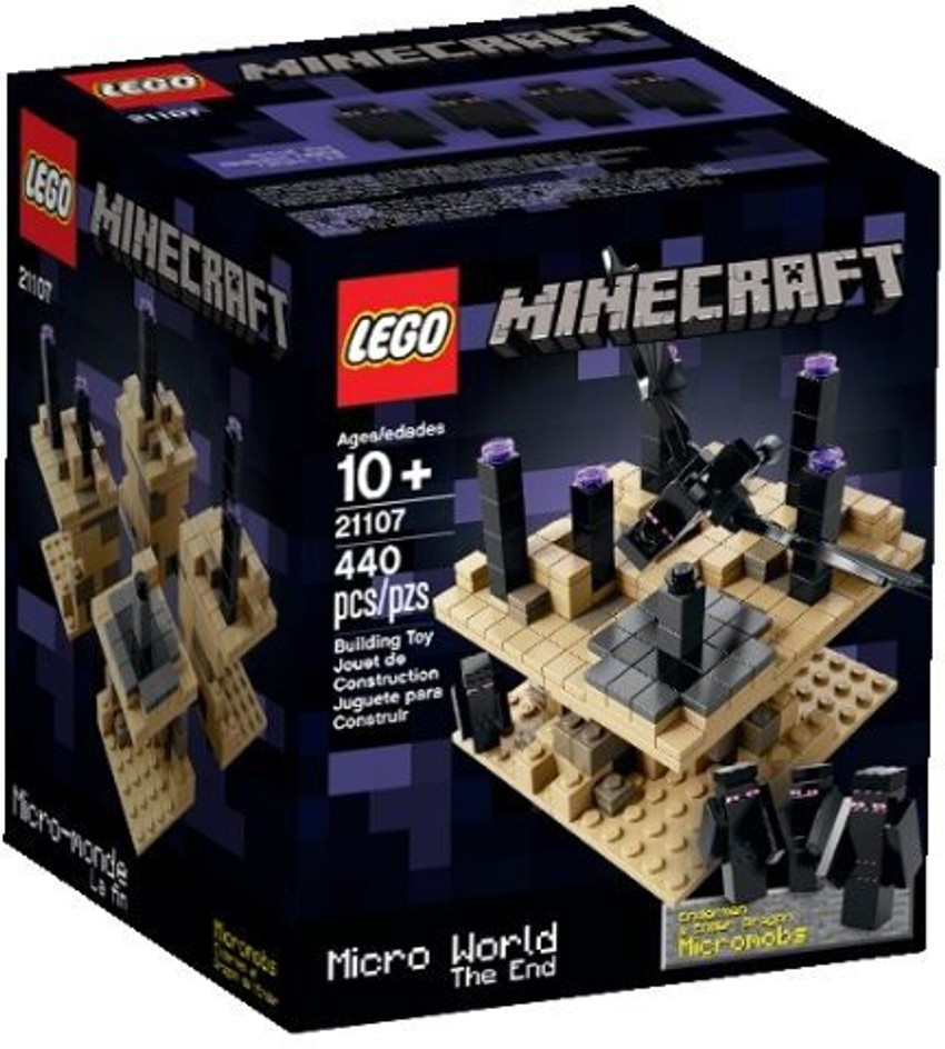 Lego minecraft micro world top