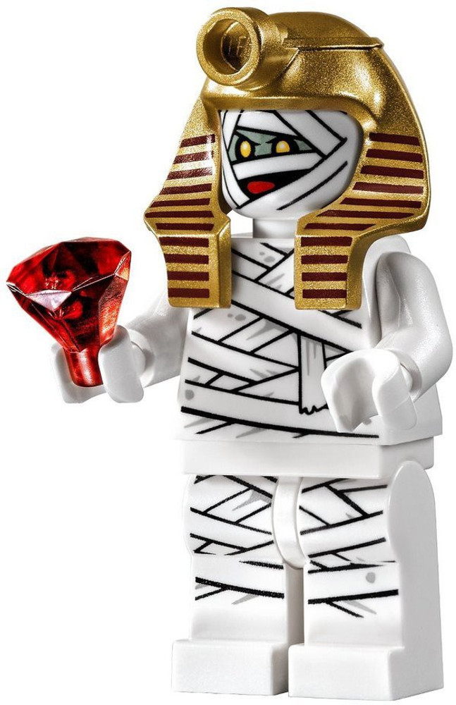 LEGO Scooby Doo Mummy Minifigure With Headdress Scooby Doo Mummy