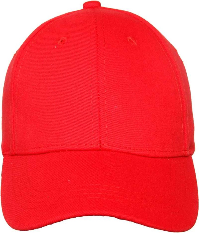 Buy Red Fitted Hat Online In India -  India