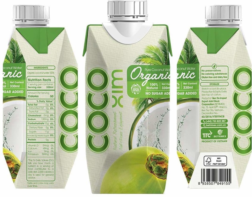 MOJOCO Refreshing Coconut Water,Made Using Real Tender Coconut