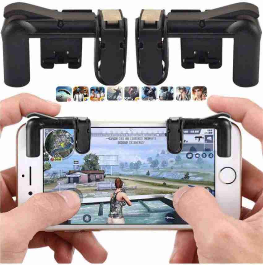 Gaming Trigger Phone Game PUBG COD Mobile Aim Shoot Controller Clip iOS  Android