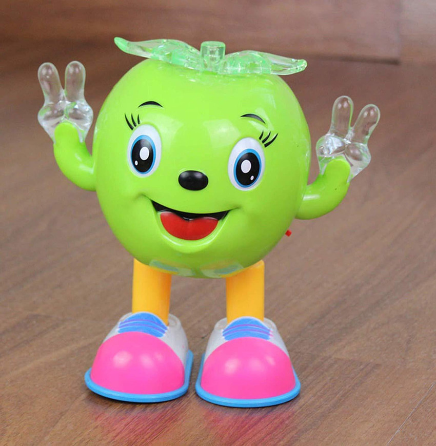 Vivir Flashing Lights and Musical Dancing Apple Toys for Kids Green Flashing Lights and Musical Dancing Apple Toys for Kids Green Buy Flashing Lights and Musical Dancing Apple Toys for