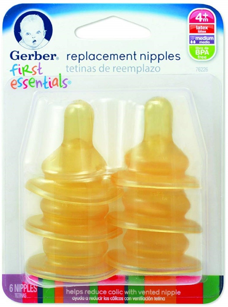 Baby bottle latex hot sale nipple