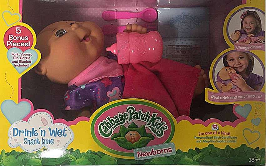 Cabbage patch drink and wet top