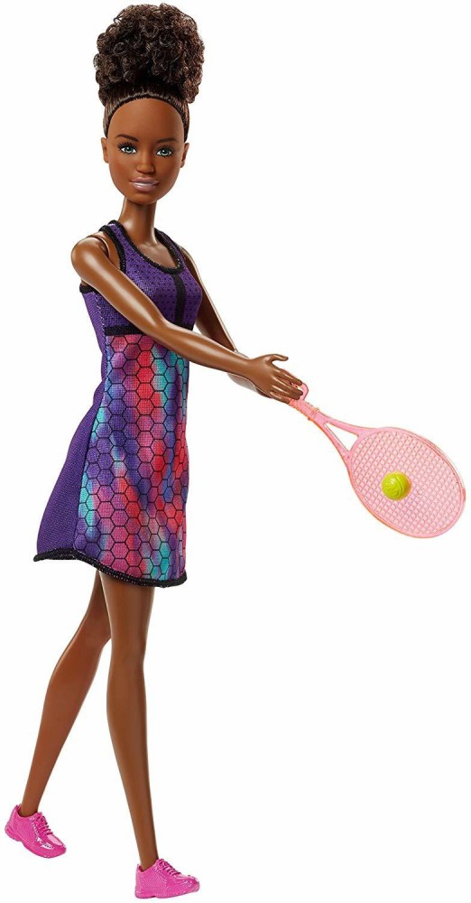 Barbie tennis player store doll