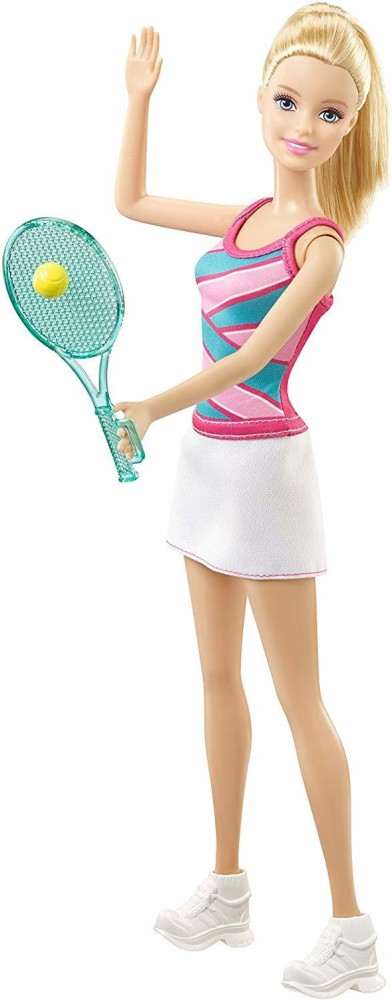 Barbie tennis hot sale player doll