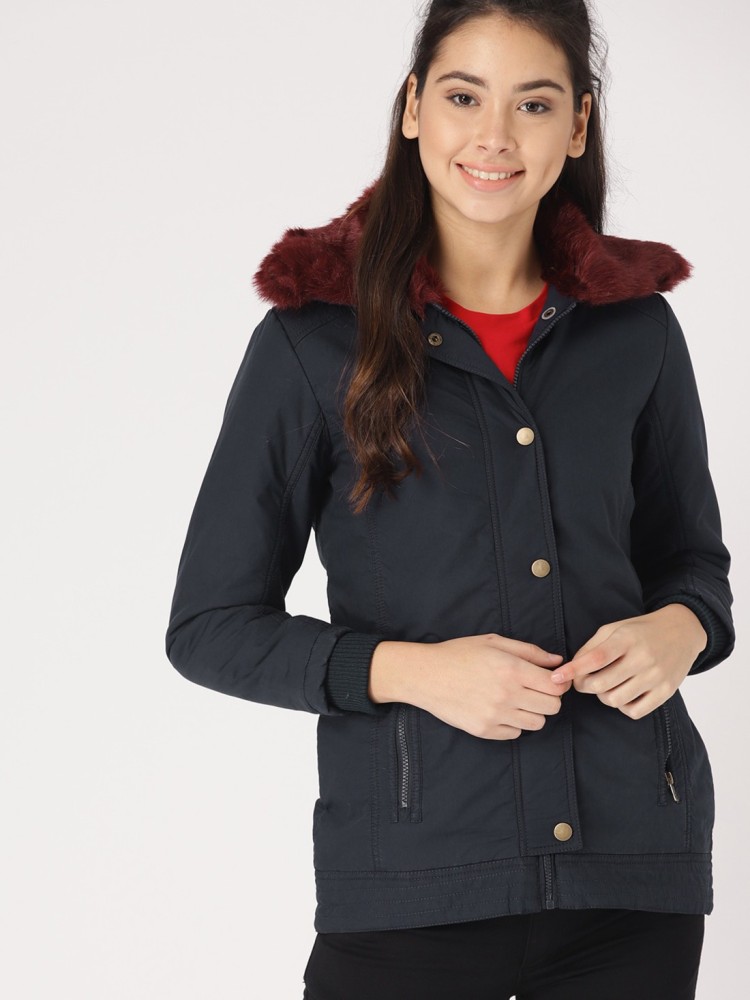 Dressberry Full Sleeve Solid Women Jacket - Buy Dressberry Full