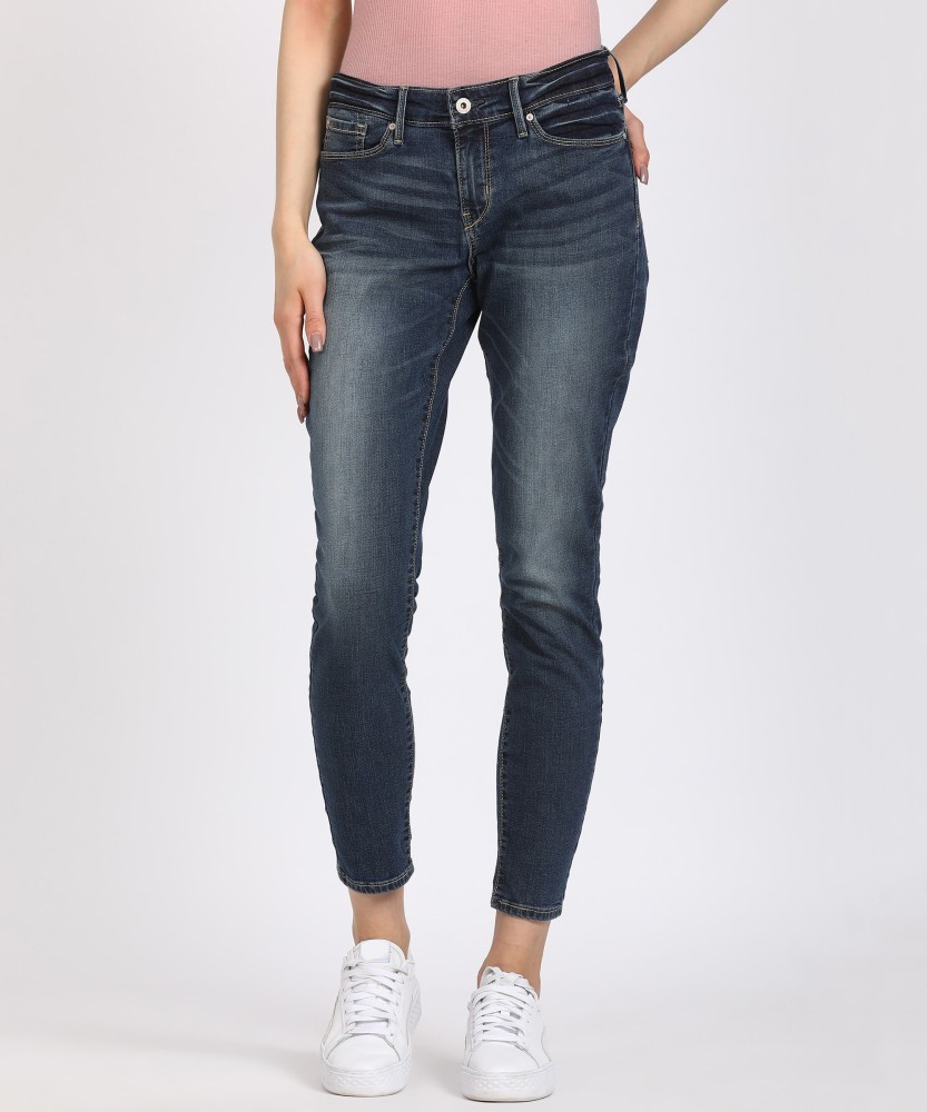 DENIZEN Skinny Women Blue Jeans Buy DENIZEN Skinny Women Blue Jeans Online at Best Prices in India Flipkart