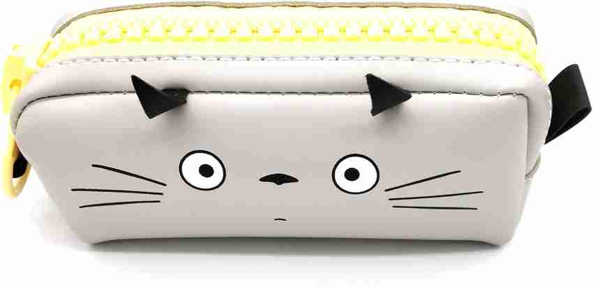X Y SHOP Big Zipper Pouch Stationery Pen Case Portable Pencil Bag