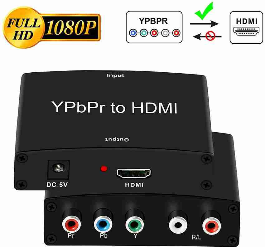 Adaptador ypbpr a hdmi sales