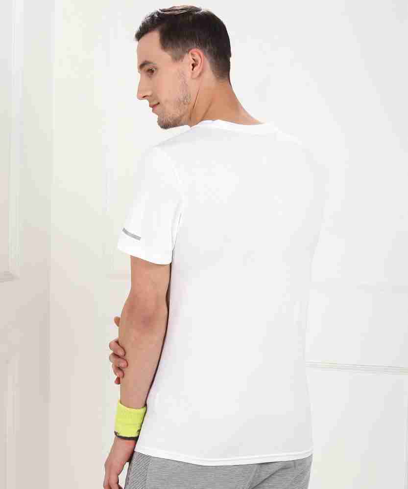 ADIDAS Self Design Men Round Neck White T Shirt Buy ADIDAS Self