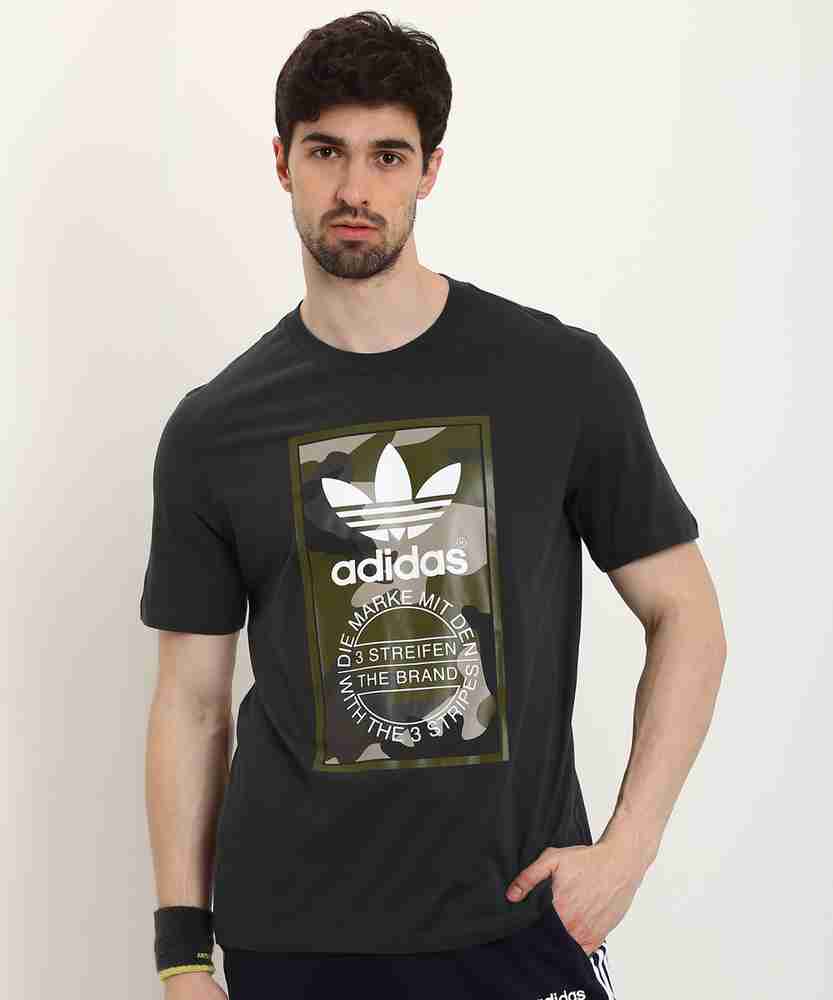 ADIDAS ORIGINALS Printed Men Round Neck Black T Shirt Buy ADIDAS ORIGINALS Printed Men Round Neck Black T Shirt Online at Best Prices in India Flipkart