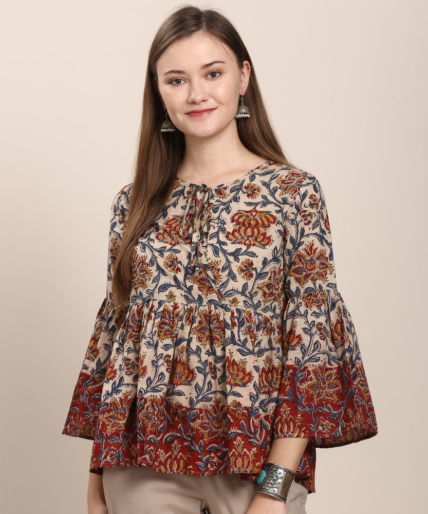 Bell sleeves 2025 kurti flipkart