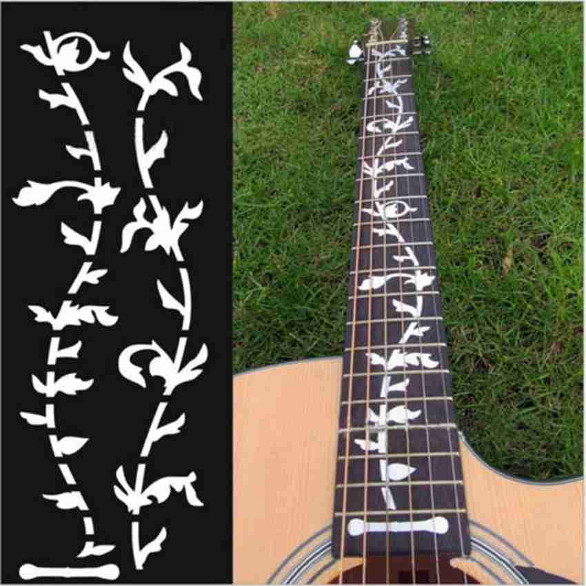 SHAFIRE Guitar Inlay Sticker Neck Fretboard Decals Fingerboard Ornament Tree Of Life Guitar Sticker Price in India Buy SHAFIRE Guitar Inlay Sticker Neck Fretboard Decals Fingerboard Ornament Tree Of L...