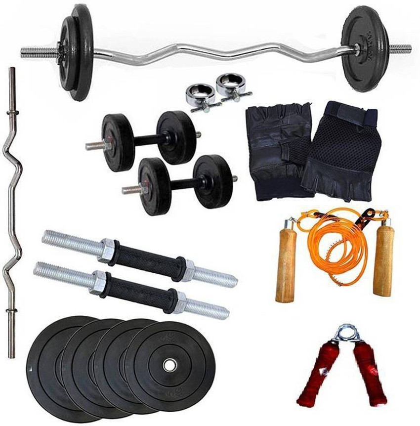 ROYAL SPORTS 20 kg BEST QUALITY 20 KG HOME GYM FULL COMBO Home Gym