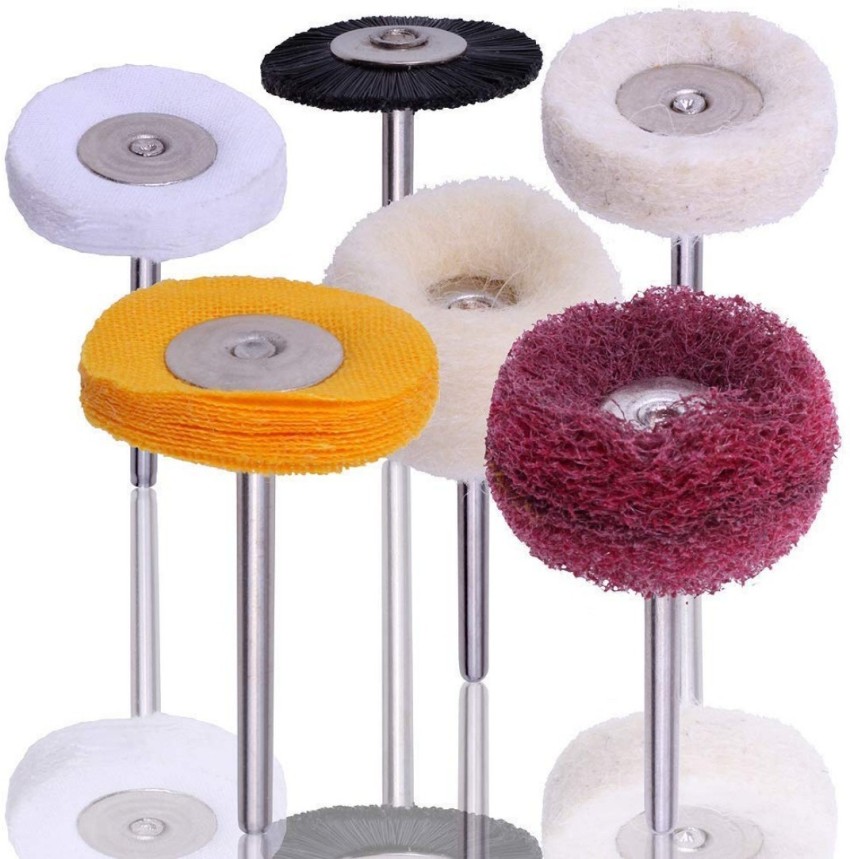 40 Pcs/set Polishing Mop Wheel Buffing Pad For Rotary Tool Polish Drill Bit