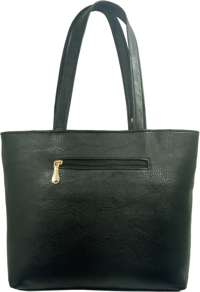 Buy DESENCE Women Black Hand held Bag Black Online Best Price in