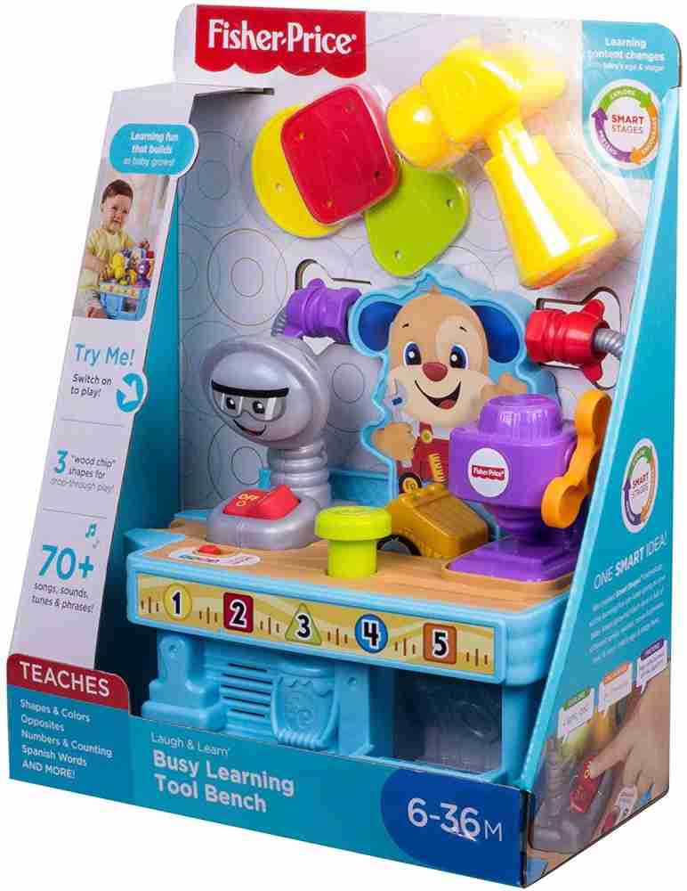 FISHER PRICE Laugh Learn Busy learning Tool Bench Laugh