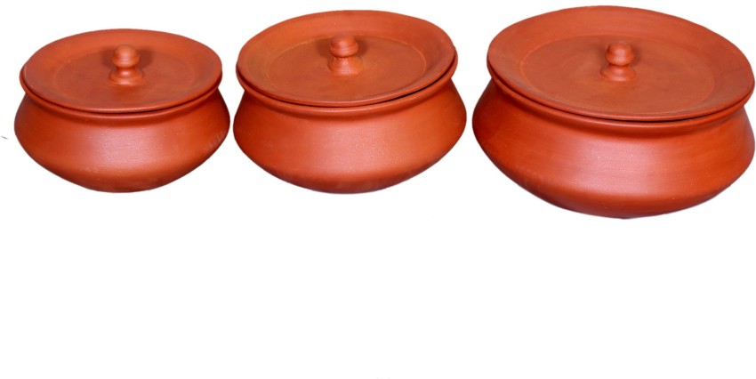 paramhans Terracotta Clay Cooker 3 L Pressure Cooker Price in