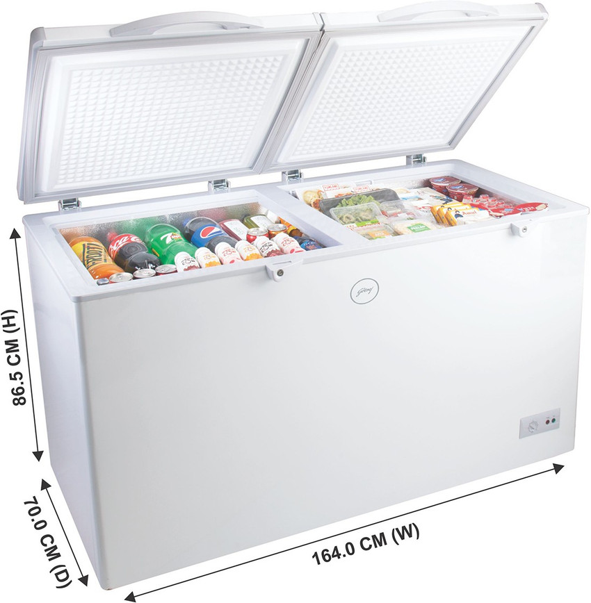 Godrej 510 L Double Door Standard Deep Freezer
