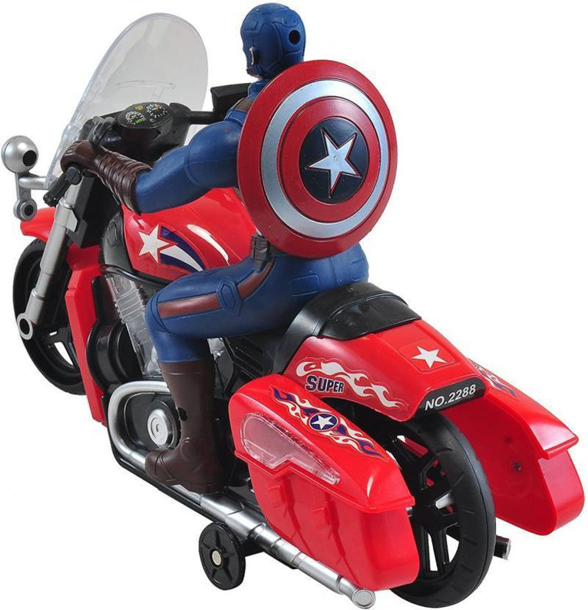 Captain america kids motorcycle sale