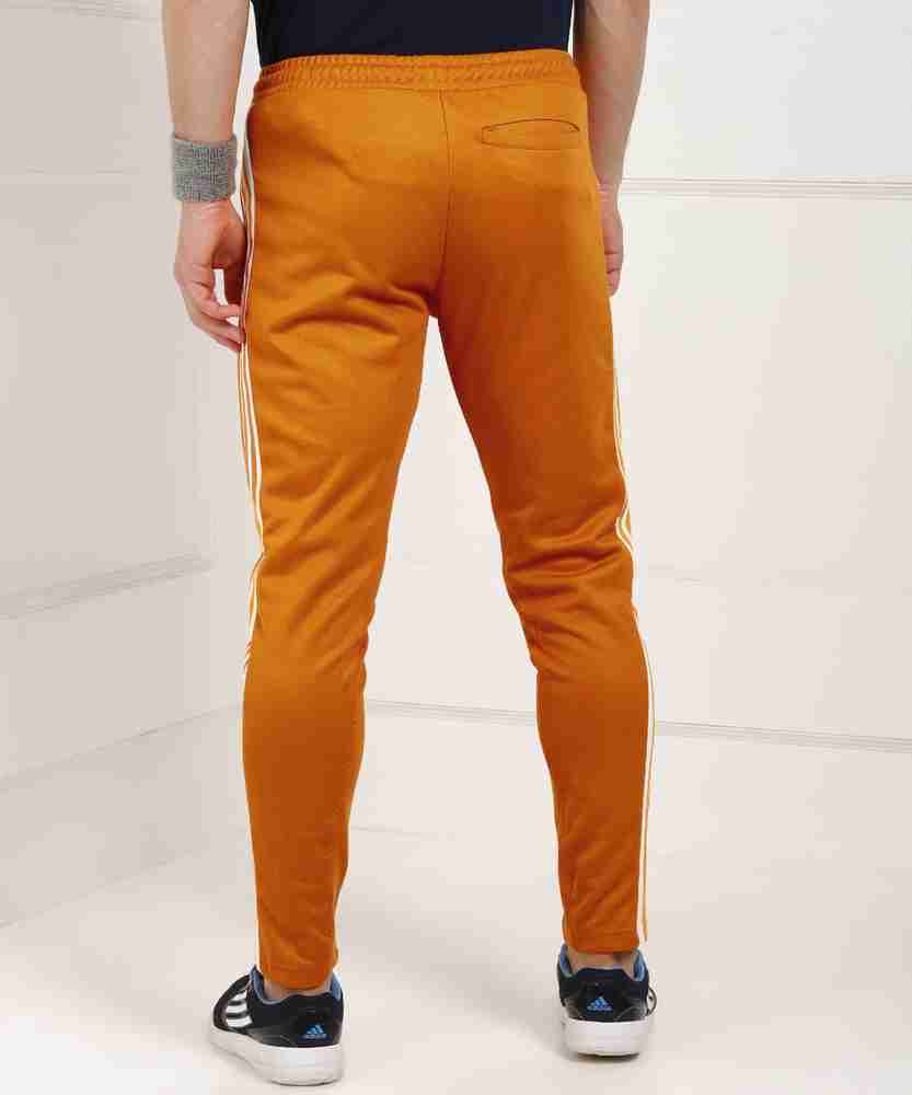 Orange adidas sweatpants discount