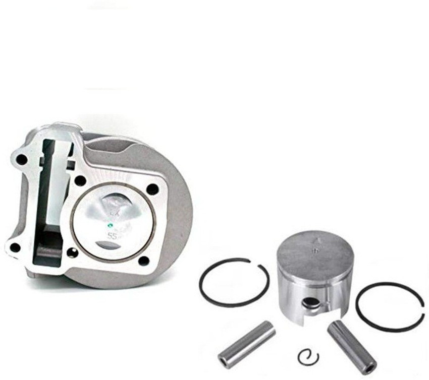 SAMDAY Cylinder Block Kit with Sam Pistons for Activa Old Bike