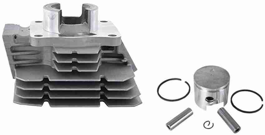 SAMDAY Cylinder Block Kit with Sam Pistons for RX100 Bike Cylinder