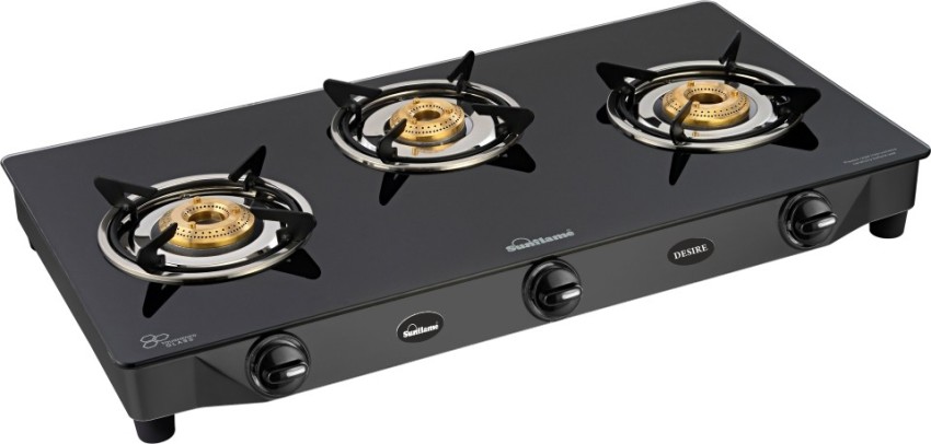 sunflame centa gas stove 3 burner