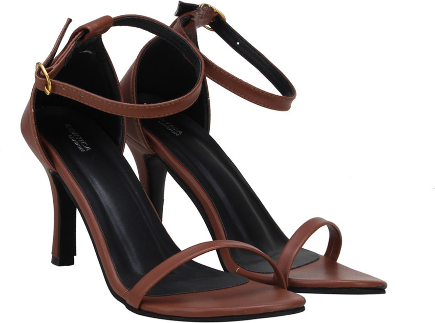 Dark brown deals heel