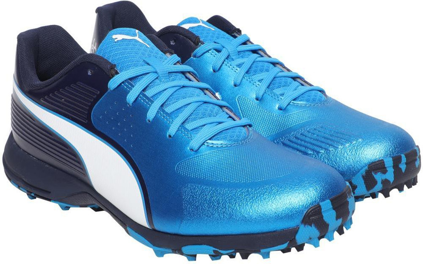 Puma 19 fh rubber cricket shop shoes blue